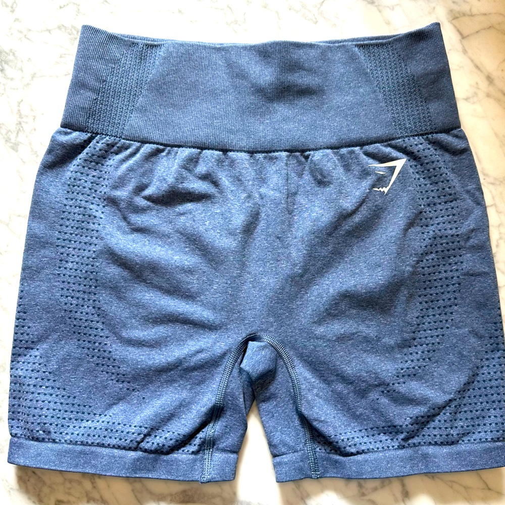 Gymshark Vital Seamless Short 2.0- Evening Blue Marl
